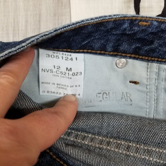 ✅Lee Riveted Ultimate 5 Womens Jeans Size 12M Straight Leg Mid-Rise Denim NWT - Picture 2 of 14